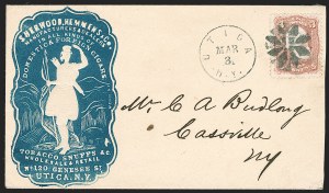 Sale 1230, Lot 1258, 1861-68 and 1869 Pictorial Issues Covers