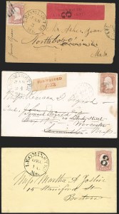 Sale 1230, Lot 1259, 1861-68 and 1869 Pictorial Issues Covers