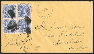 Sale 1230, Lot 1281, 1861-68 and 1869 Pictorial Issues Covers