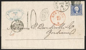 Sale 1230, Lot 1285, 1861-68 and 1869 Pictorial Issues Covers