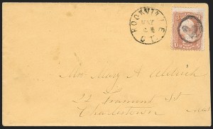 Sale 1230, Lot 1299, Fancy Cancellations