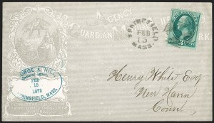 Sale 1230, Lot 1308, Bank Note and Later Issues Covers