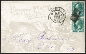 Sale 1230, Lot 1312, Bank Note and Later Issues Covers