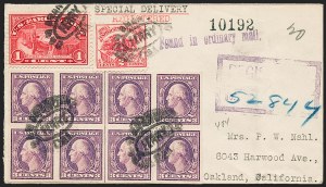 Sale 1230, Lot 1332, Bank Note and Later Issues Covers