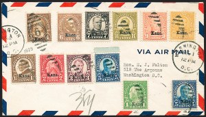 Sale 1230, Lot 1333, Bank Note and Later Issues Covers