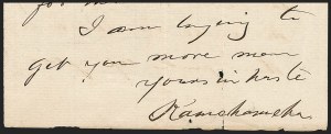 Sale 1230, Lot 1370, Hawaii: Early Postal History