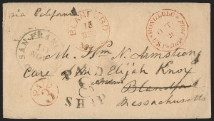 Sale 1230, Lot 1392, Hawaii: Early Postal History