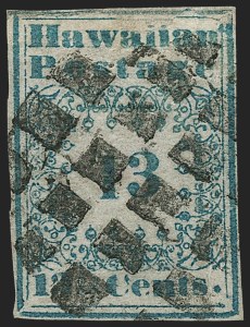 Sale 1230, Lot 1400, Hawaii: Missionary Stamps