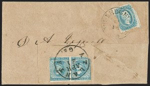 Sale 1230, Lot 1558, Confederate General Issues and Covers, College Covers