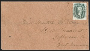 Sale 1230, Lot 1559, Confederate General Issues and Covers, College Covers