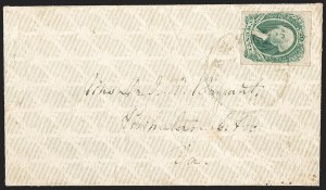 Sale 1230, Lot 1560, Confederate General Issues and Covers, College Covers