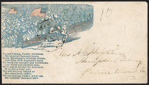 Sale 1230, Lot 1575, Confederate Patriotic Covers