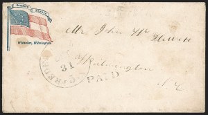 Sale 1230, Lot 1576, Confederate Patriotic Covers
