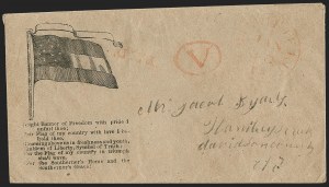 Sale 1230, Lot 1578, Confederate Patriotic Covers