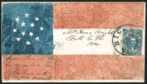 Sale 1230, Lot 1580, Confederate Patriotic Covers