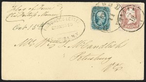 Sale 1230, Lot 1601, Civil War Prisoner-of-War Mail