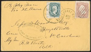 Sale 1230, Lot 1603, Civil War Prisoner-of-War Mail