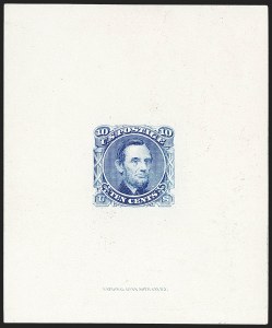 Sale 1230, Lot 1644, Essays, Proofs and Specimens