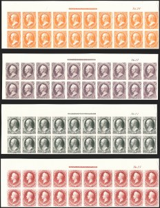 Sale 1230, Lot 1654, Essays, Proofs and Specimens