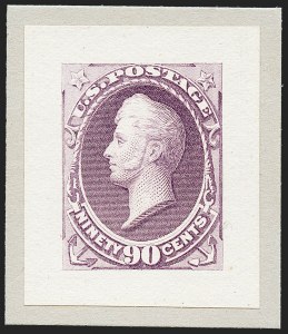 Sale 1230, Lot 1656, Essays, Proofs and Specimens