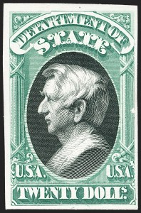 Sale 1230, Lot 1663, Essays, Proofs and Specimens