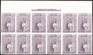 Sale 1230, Lot 1669, Essays, Proofs and Specimens