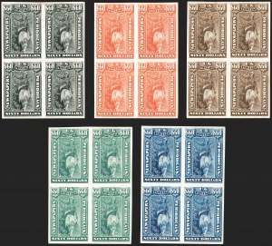 Sale 1230, Lot 1670, Essays, Proofs and Specimens