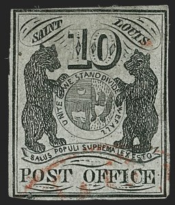 Sale 1230, Lot 1687, Postmasters' Provisionals