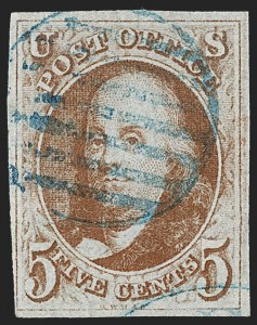 Sale 1230, Lot 1693, 1847 Issue (Scott 1-2)