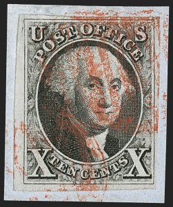 Sale 1230, Lot 1698, 1847 Issue (Scott 1-2)