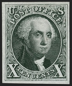Sale 1230, Lot 1708, 1875 Reproduction of 1847 Issue (Scott 3-4)