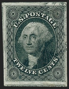 Sale 1230, Lot 1729, 1851-56 Issue (Scott 5-17)