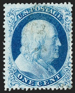 Sale 1230, Lot 1734, 1857-60 Issue (Scott 18-39)