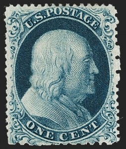 Sale 1230, Lot 1739, 1857-60 Issue (Scott 18-39)