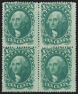 Sale 1230, Lot 1742, 1857-60 Issue (Scott 18-39)