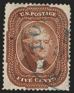 Sale 1230, Lot 1750, 1857-60 Issue (Scott 18-39)