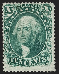 Sale 1230, Lot 1754, 1857-60 Issue (Scott 18-39)