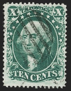 Sale 1230, Lot 1757, 1857-60 Issue (Scott 18-39)