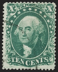 Sale 1230, Lot 1759, 1857-60 Issue (Scott 18-39)