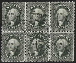 Sale 1230, Lot 1760, 1857-60 Issue (Scott 18-39)