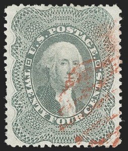 Sale 1230, Lot 1762, 1857-60 Issue (Scott 18-39)