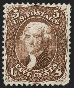 Sale 1230, Lot 1792, 1861-66 Issue (Scott 56-78)