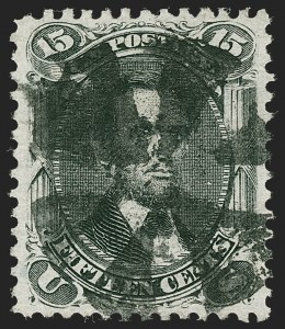 Sale 1230, Lot 1803, 1867-68 Grilled Issue and 1875 Re-Issue (Scott 79-111)