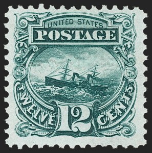 Sale 1230, Lot 1841, 1875 Re-Issue of 1869 Pictorial Issue (Scott 123-133a)