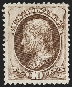 Sale 1230, Lot 1862, 1870-87 Bank Note Issue (Scott 134-218)