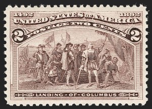 Sale Number 1230, Lot Number 1890, 1893 Columbian Issue (Scott 230-245) Sale Number 1230, Lot Number 1890, 1893 Columbian Issue (Scott 230-245)