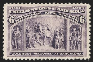 Sale 1230, Lot 1893, 1893 Columbian Issue (Scott 230-245)