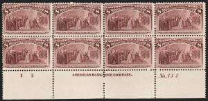 Sale 1230, Lot 1895, 1893 Columbian Issue (Scott 230-245)