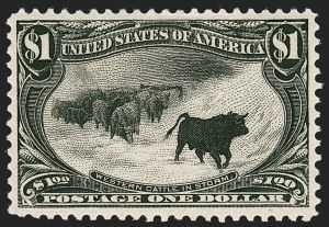 Sale 1230, Lot 1945, 1898 Trans-Mississippi Issue (Scott 285-293)