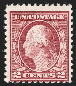 Sale 1230, Lot 2023, 1913-23 Issues (Scott 406-547), 2c Lake, Ty. I (499h) Sale 1230, Lot 2023, 1913-23 Issues (Scott 406-547)